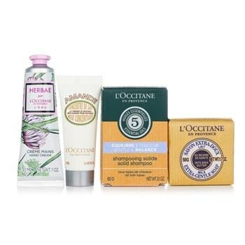 OJAM Online Shopping - L'Occitane Les Essentiels Set 4pcs+ 1bag Skincare