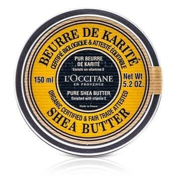 OJAM Online Shopping - L'Occitane Organic Pure Shea Butter (Exp. Date. 12/2022) 150ml/5.2oz Skincare