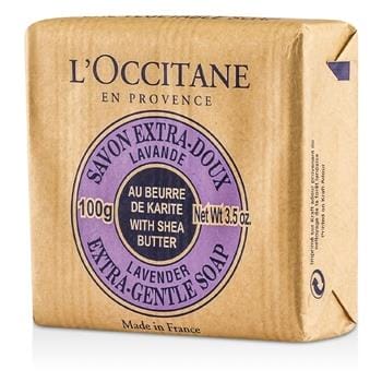 OJAM Online Shopping - L'Occitane Shea Butter Extra Gentle Soap - Lavender 100g/3.5oz Skincare