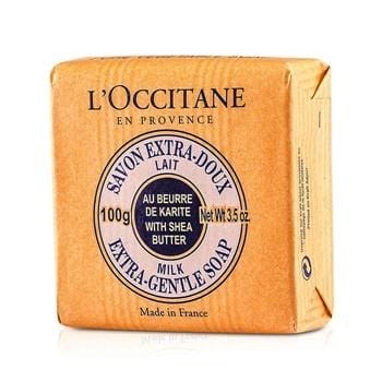 OJAM Online Shopping - L'Occitane Shea Butter Extra Gentle Soap - Milk 100g/3.5oz Skincare