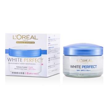 OJAM Online Shopping - L'Oreal Dermo-Expertise White Perfect Fairness Control Moisturizing Cream Day SPF17 PA++ 50ml/1.7oz Skincare