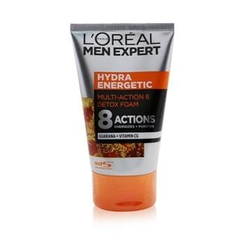 OJAM Online Shopping - L'Oreal Hydra Energetic Multi-Action 8 Detox Foam 100ml/3.38oz Men's Skincare