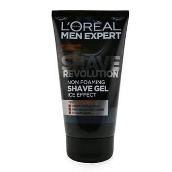 OJAM Online Shopping - L'Oreal Men Expert Shave Revolution Non Foaming Shave Gel (Ice Effect) 150ml/5.29oz Men's Skincare