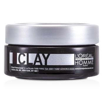 OJAM Online Shopping - L'Oreal Professionnel Homme Clay (Strong Hold Matt Clay) 50ml/1.7oz Hair Care