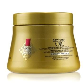 OJAM Online Shopping - L'Oreal Professionnel Mythic Oil Oil Rich Masque High Concentration Argan Oil with Myrrh (Thick Hair) 200ml/6.76oz Hair Care