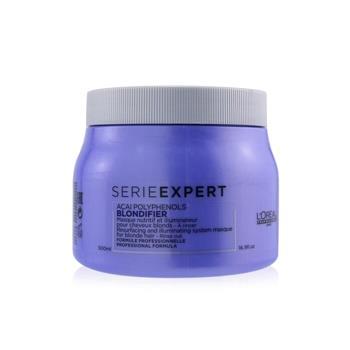 OJAM Online Shopping - L'Oreal Professionnel Serie Expert - Blondifier Acai Polyphenols Resurfacing and Illuminating System Masque (For Blonde Hair) 500ml/16.9oz Hair Care