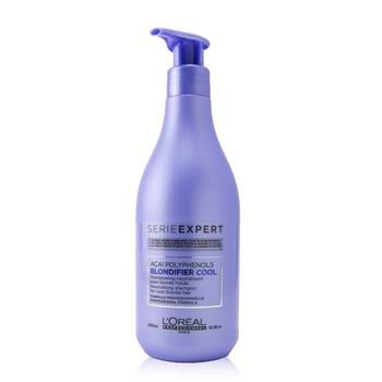 OJAM Online Shopping - L'Oreal Professionnel Serie Expert - Blondifier Cool Acai Polyphenols Neutralising Shampoo (For Cool Blonde Hair) 500ml/16.9oz Hair Care