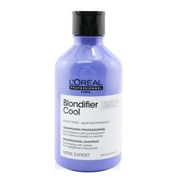 OJAM Online Shopping - L'Oreal Blondifier Cool Violet Dyes + Acai Polyphenols Neutralizing Shampoo 300ml/10.1oz Hair Care