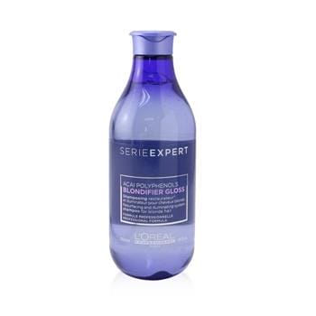 OJAM Online Shopping - L'Oreal Professionnel Serie Expert - Blondifier Gloss Acai Polyphenols Resurfacing and Illuminating System Shampoo (For Blonde Hair) 300ml/10.1oz Hair Care