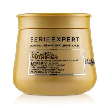 OJAM Online Shopping - L'Oreal Professionnel Serie Expert - Nutrifier Glycerol Nourishing System Silicone-Free Masque 250ml/8.4oz Hair Care