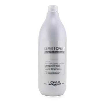 OJAM Online Shopping - L'Oreal Professionnel Serie Expert - Silver Neutralising and Illuminating Cream (For Grey and White Hair) 1000ml/34oz Hair Care