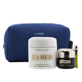 OJAM Online Shopping - La Mer The Perfect Pair Set: Moisturizing Cream 60ml + Eye Concentrate 15ml + Bag (Unboxed) 2pcs+1bag Skincare