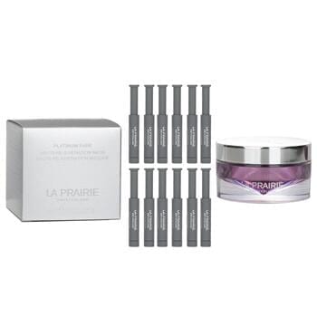 OJAM Online Shopping - La Prairie Platinum Rare Haute Rejuvenation Overnight Mask 20ml+12x0.7ml Skincare