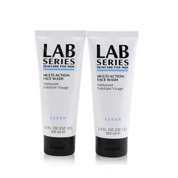 OJAM Online Shopping - Lab Series Lab Series Multi-Action Face Wash Duo Set 2x100ml/3.4oz Men's Skincare