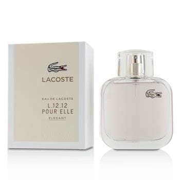 OJAM Online Shopping - Lacoste L.12.12 Elegant Eau De Toilette Spray 90ml/3oz Ladies Fragrance