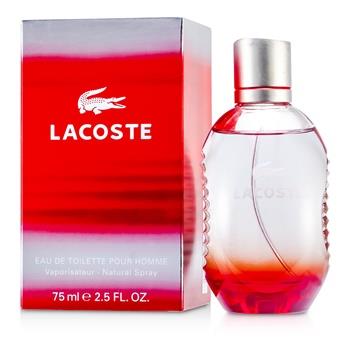 OJAM Online Shopping - Lacoste Lacoste Red Edt Spray (Style In Play) 75ml/2.5oz Men's Fragrance