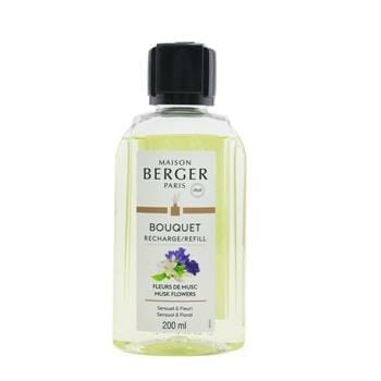 OJAM Online Shopping - Lampe Berger (Maison Berger Paris) Bouquet Refill - Musk Flowers 200ml Home Scent