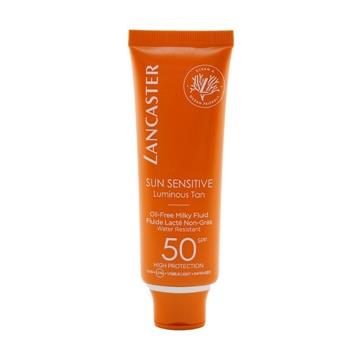 OJAM Online Shopping - Lancaster Sun Sensitive Luminous Tan - Oil-Free Milky Fluid SPF50 50ml/1.6oz Skincare