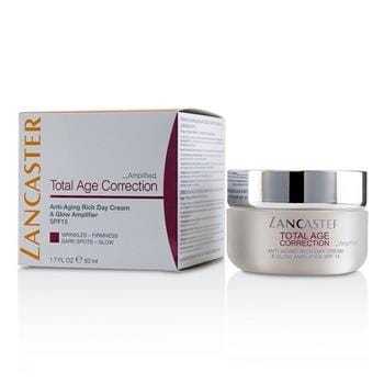 OJAM Online Shopping - Lancaster Total Age Correction Amplified - Anti-Aging Rich Day Cream & Glow Amplifier 50ml/1.7oz Skincare