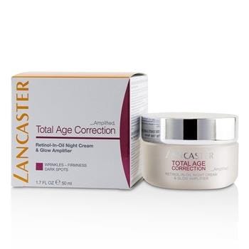 OJAM Online Shopping - Lancaster Total Age Correction Amplified - Retinol-In-Oil Night Cream & Glow Amplifier 50ml/1.7oz Skincare