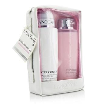 OJAM Online Shopping - Lancome Confort Duo Set: Confort Galatee 400ml/13.4oz + Confort Tonique 400ml/13.4oz 2pcs+1bag Skincare