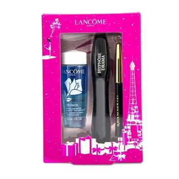 OJAM Online Shopping - Lancome Hypnose Dramatic Eyes Coffret: 1x Hypnose Drama Mascara + 1x Mini Le Crayon Khol + 1x Bi Facil 3pcs Make Up