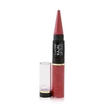 OJAM Online Shopping - Lancome Kajal Lip Duo High Precision Lipstick & Illuminating Gloss - # 14 Nude Tornado - Make Up