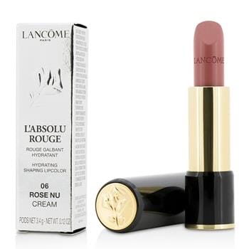 OJAM Online Shopping - Lancome L' Absolu Rouge Hydrating Shaping Lipcolor - # 06 Rose Nu (Cream) 3.4g/0.12oz Make Up