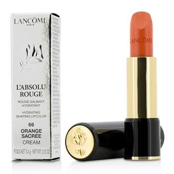OJAM Online Shopping - Lancome L' Absolu Rouge Hydrating Shaping Lipcolor - # 66 Orange Sacree (Cream) 3.4g/0.12oz Make Up