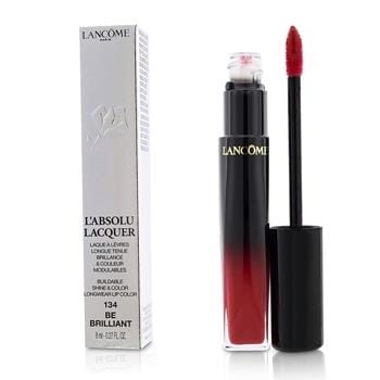 OJAM Online Shopping - Lancome L'Absolu Lacquer Buildable Shine & Color Longwear Lip Color - # 134 Be Brilliant 8ml/0.27oz Make Up