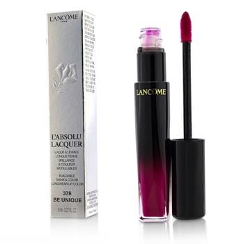 OJAM Online Shopping - Lancome L'Absolu Lacquer Buildable Shine & Color Longwear Lip Color - # 378 Be Unique 8ml/0.27oz Make Up