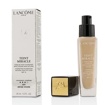 OJAM Online Shopping - Lancome Teint Miracle Hydrating Foundation Natural Healthy Look SPF 15 - # 005 Beige Ivoire 30ml/1oz Make Up