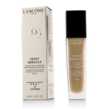 OJAM Online Shopping - Lancome Teint Miracle Hydrating Foundation Natural Healthy Look SPF 15 - # 02 Lys Rose 30ml/1oz Make Up