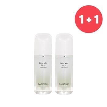 OJAM Online Shopping - Laneige 【1+1 Set】Skin Veil Base SPF 25 - # 60 Mint Green 30ml Make Up