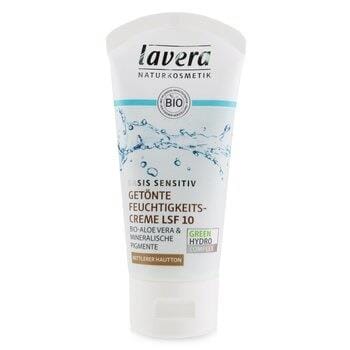 OJAM Online Shopping - Lavera Basis Sensitiv Tinted Moisturising Cream SPF 10 - # Medium Skin 50ml/1.8oz Make Up