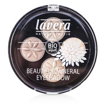 OJAM Online Shopping - Lavera Beautiful Mineral Eyeshadow Quattro - # 02 Cappuccino Cream 4x0.8g/0.026oz Make Up