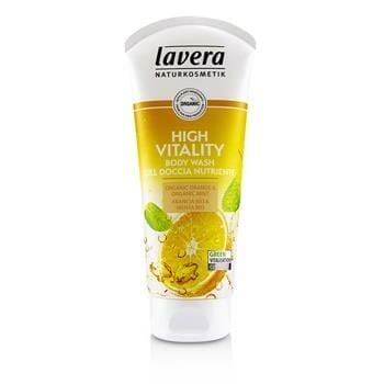 OJAM Online Shopping - Lavera Body Wash - High Vitality (Organic Orange & Organic Mint) 200ml/6.6oz Skincare