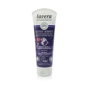 OJAM Online Shopping - Lavera Good Night 2In1 Hand Cream & Mask Wirh Organic Grape & Organic Shea Butter - For Very Dry Skin 75ml/2.6oz Skincare