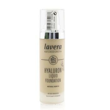 OJAM Online Shopping - Lavera Hyaluron Liquid Foundation - # 01 Natural Ivory 30ml/1oz Make Up