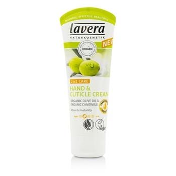 OJAM Online Shopping - Lavera Organic Olive Oil & Camomile 2 In 1 Care Hand And Cuticle Cream 61947/107086 75ml/2.5oz Skincare