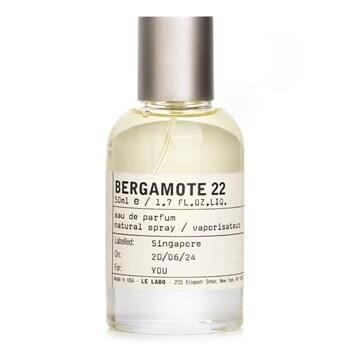 OJAM Online Shopping - Le Labo Bergamote 22 Eau De Parfum Spray (Unboxed) 50ml/1.7oz Ladies Fragrance