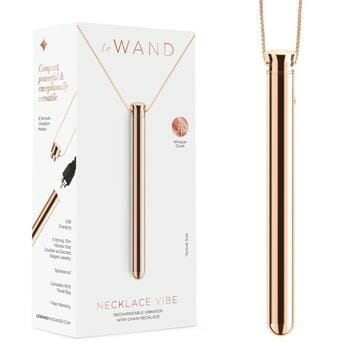 OJAM Online Shopping - Lewand Vibrating Necklace - # Rose Gold 1 pc Sexual Wellness