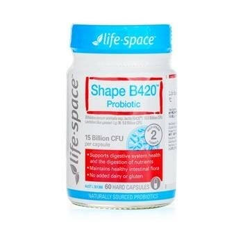 OJAM Online Shopping - Life Space Shape B420 Probiotic 60capsules Supplements