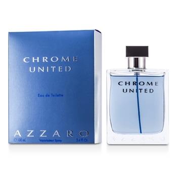 OJAM Online Shopping - Loris Azzaro Chrome United Eau De Toilette Spray 100ml/3.4oz Men's Fragrance