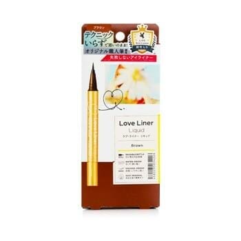 OJAM Online Shopping - Love Liner Liquid Eyeliner - # Brown 0.55ml/0.02oz Make Up