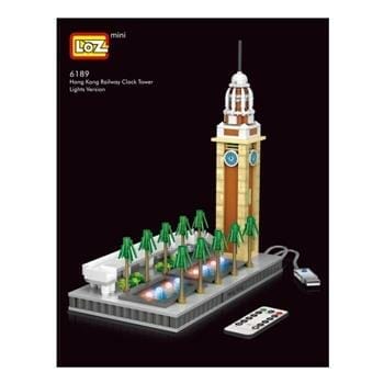 OJAM Online Shopping - Loz LOZ Creator - Hong Kong Clock Tower Building Bricks Set 40 x 28 x 6cm Toys