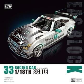 OJAM Online Shopping - Loz LOZ Creator - Supercar Building Bricks Set 34x24.5x8.5cm Toys