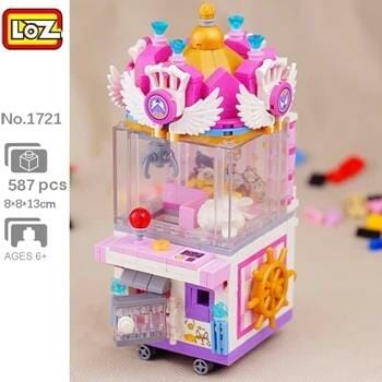 OJAM Online Shopping - Loz LOZ Dream Amusement Park Series - Claw Machine Building Bricks Set 13.5 x 18 x 8cm Toys