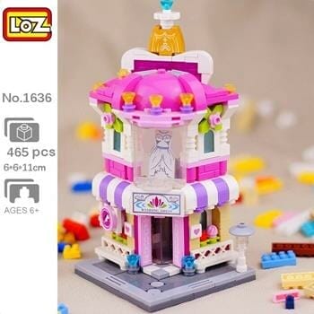 OJAM Online Shopping - Loz LOZ Mini Blocks - BridaShop Building Bricks Set 19.5x16.5x4.5cm Toys