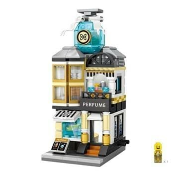 OJAM Online Shopping - Loz LOZ Mini Blocks - Perfume Shop Building Bricks Set 20 x 17 x 5 cm Toys